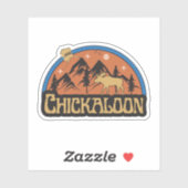 Chickaloon, Alaska Sticker (Vel)
