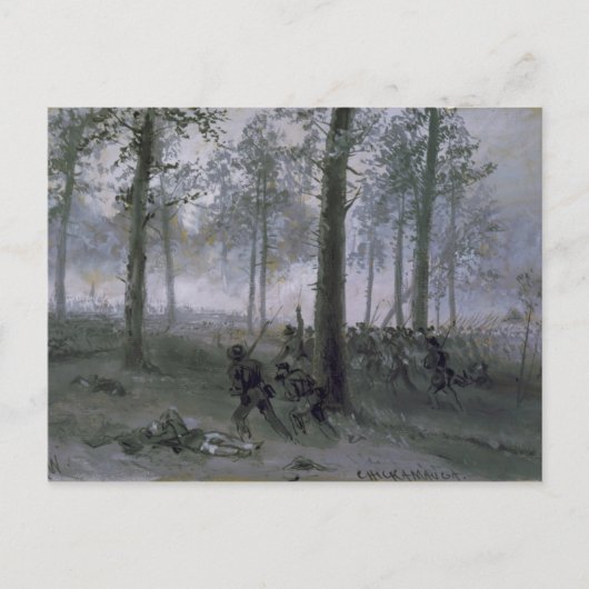 Chickamauga Briefkaart (Voorkant)