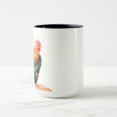 Chickart Rooster Mug Coffee Cup Farmhouse (Centre)