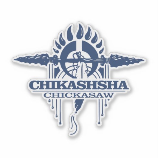 Chickasaw 2 sticker (Voorkant)