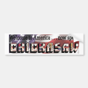 Chickasaw Bumpersticker