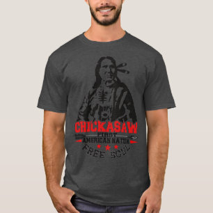 CHICKASAW Eerste Amerikaanse Natie T-shirt