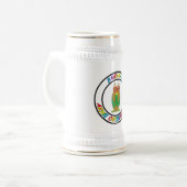 Chickcharnie stein mok (Voorkant links)