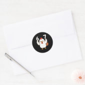 Chicken 67 Meme Six Seven Funny Gen Alpha  Ronde Sticker (Envelop)