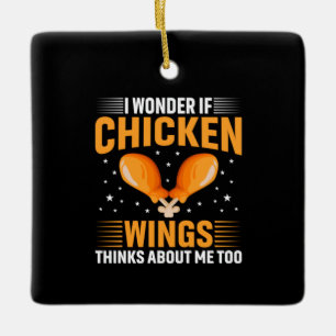 Chicken Art Chicken Wing Keramisch Ornament