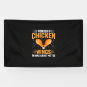 Chicken Art Chicken Wing Spandoek (Horizontaal)