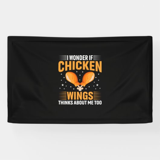 Chicken Art Chicken Wing Spandoek (Horizontaal)