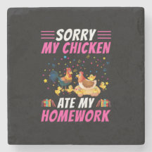 Chicken Art My Chicken Ate My Homework