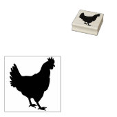 Chicken Art Stempel (Gestempeld)