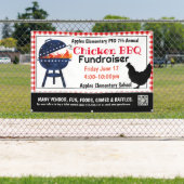 CHICKEN BBQ Fundraiser PTO PTA Kerk Banner (Insitu)