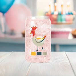 Chicken Blikvorm Glas