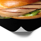 Chicken Breast Sandwich Poster (Hoek)