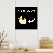 Chicken Butt Poster (Keuken)