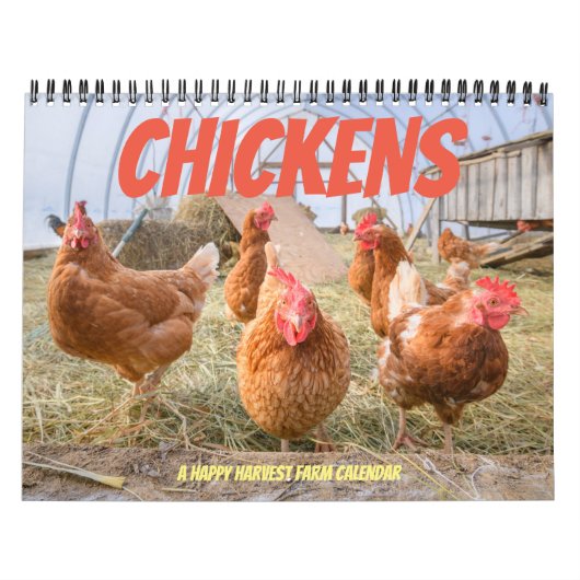 Chicken Calendar - Medium Kalender (Hoes)