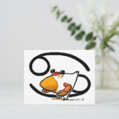 Chicken Cancer-Briefkaart Briefkaart (Staand voorkant)