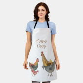Chicken Coop Apron Schort (Gedragen)