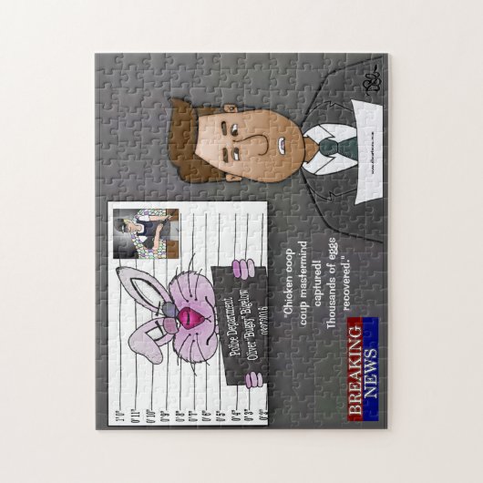 Chicken Coop Coup Mastermine Puzzle Legpuzzel (Verticaal)