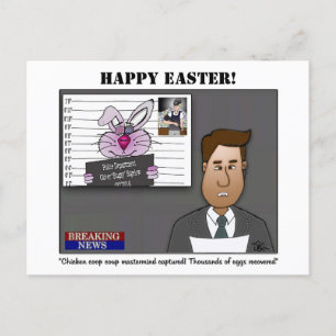 Chicken Coop Coup Paasvakantie Briefkaart