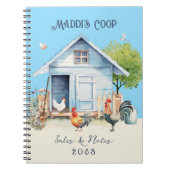 Chicken Coop Manager Custom Notitieboek (Voorkant)