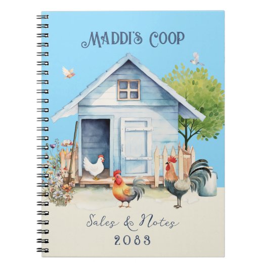 Chicken Coop Manager Custom Notitieboek (Voorkant)
