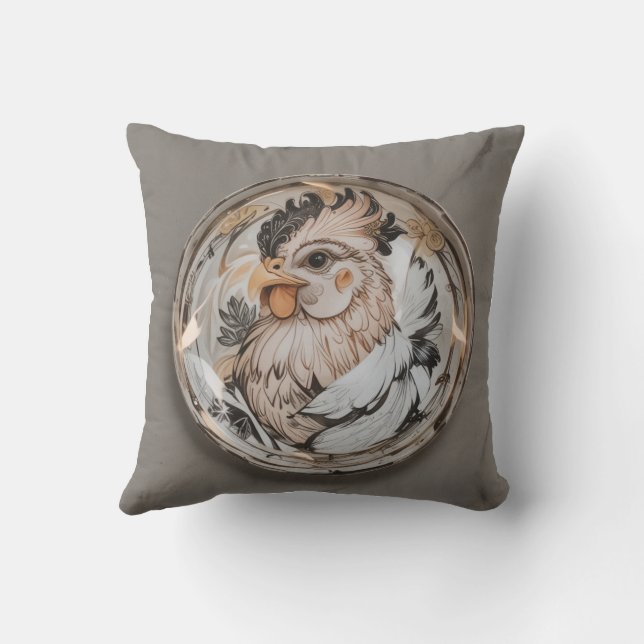 Chicken Cushion Kussen (Achterkant)