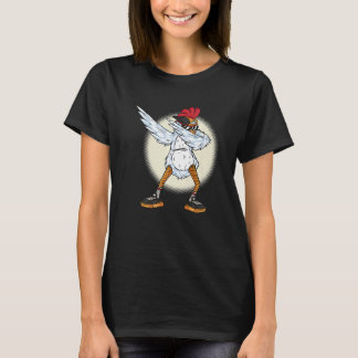 Chicken Dabbing Chickens Farm Farmer Dab Dance T-shirt