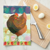 Chicken Dance Cuisine Serviette de thé (Quart Plié)