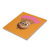 Chicken Dance Keramische Tegel Tegeltje (Zijkant)