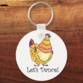 Chicken Dance Sleutelhanger (Voorkant)