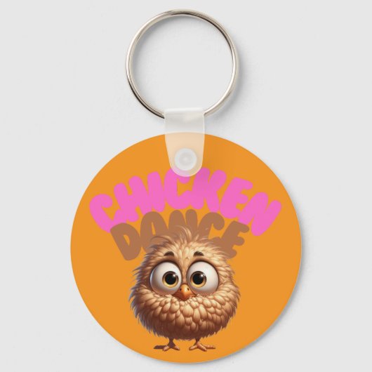 Chicken Dance Sleutelhanger (Voorkant)