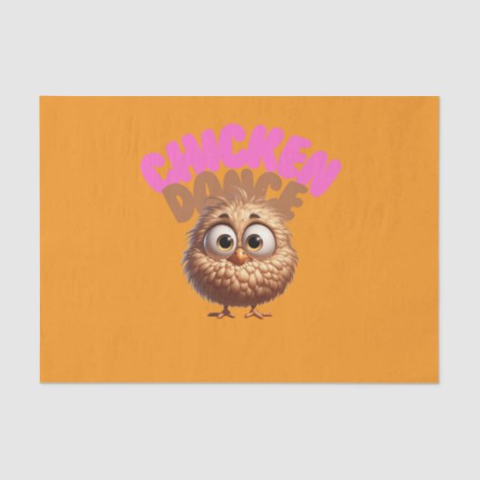 Chicken Dance Tissue Papier (Voorkant)