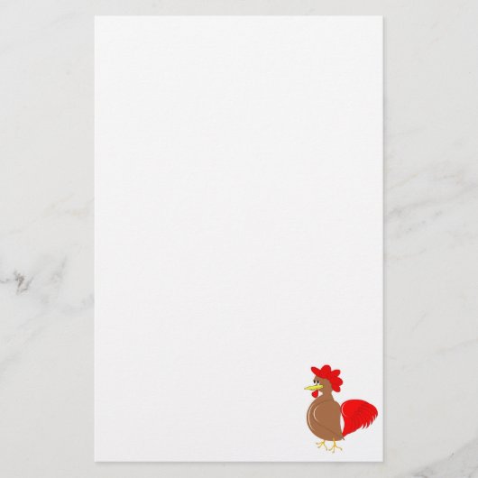 Chicken Design Briefpapier (Voorkant)