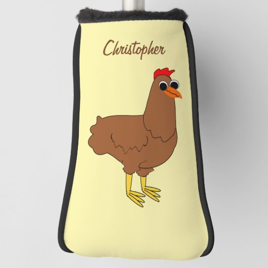 Chicken Design Golfheadcover (Draai 90)