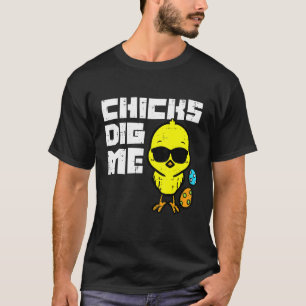 Chicken Dig Me Sunbril Cool Toddler Boys Easter T-shirt