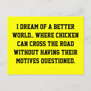 Chicken Dream Briefkaart