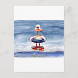 Chicken Duck Briefkaart