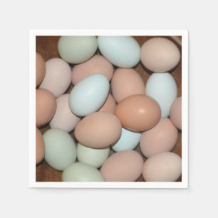 Chicken Eggs Paper Napkin Servet