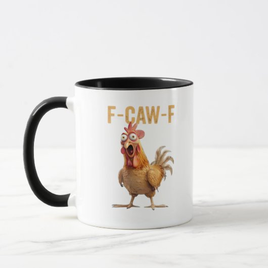 Chicken F-Caw-F Classic Mok (Links)