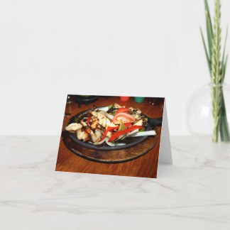 Chicken Fajitas Kaart