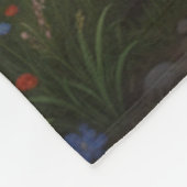 Chicken Farm House Fleece Deken (Hoek)