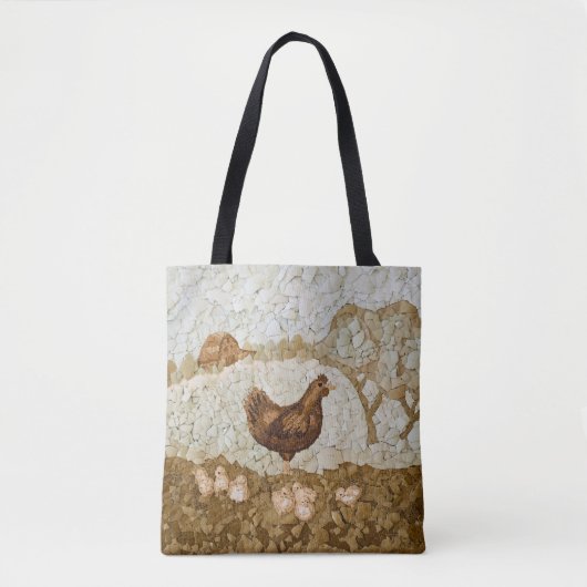 Chicken Farm Tote Bag Full Print (Voorkant)