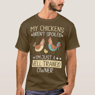 Chicken Farmer Chicken Whisper Boerderij Animal Po T-shirt
