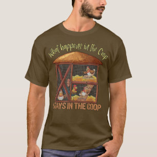Chicken Farmer Wat er gebeurt bij Coop blijft in t T-shirt
