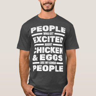 Chicken Farming Chicken Eggs Rooster Chicken Boerd T-shirt