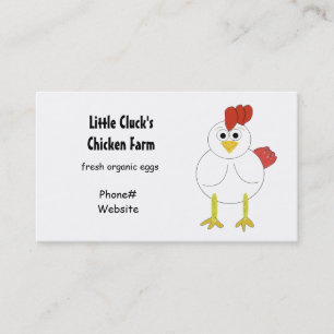 Chicken Farming Visitekaartje