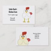 Chicken Farming Visitekaartje (Voorkant / Achterkant)