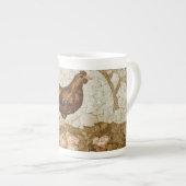 Chicken Farmyard Bone China Mug (Devant droit)
