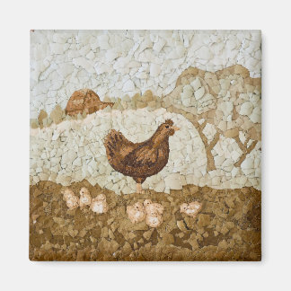 Chicken Farmyard Magnet Magneet