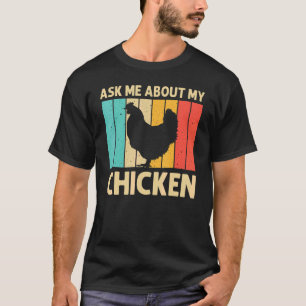 Chicken for Men Women Farmer Chicken Boerderij Hen T-shirt