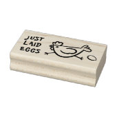 Chicken Fresh Boerderij Eieren Karton Rubber Stamp Rubberstempel (Stempel)